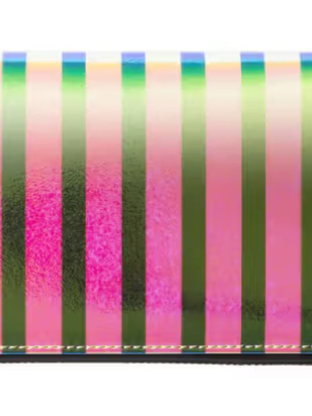 Commes Des Garcons Crazy Stripe Wallet CDG X’mas 2015 hologram rare
